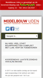 Mobile Screenshot of modelbouw-uden.nl